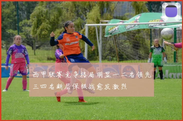 西甲联赛竞争格局明显一二名领先三四名断层保级战愈发激烈